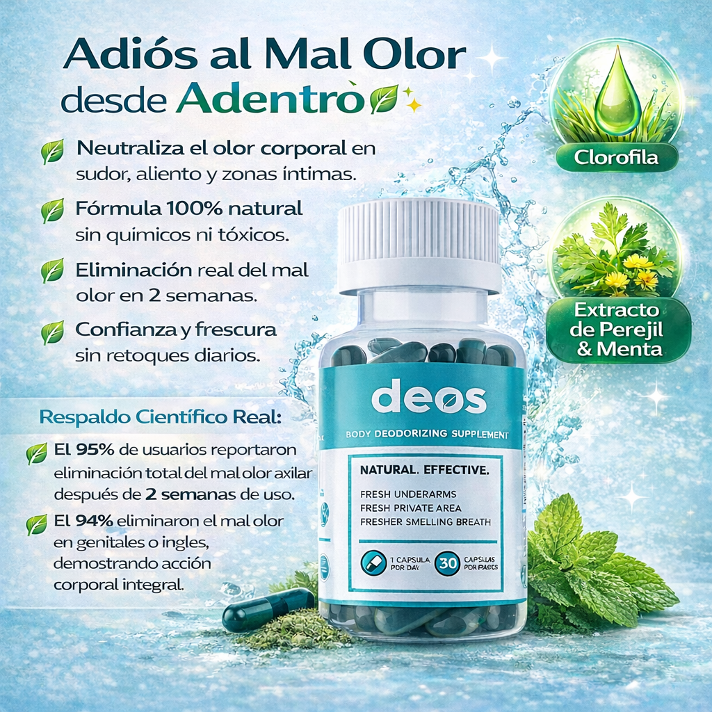 DEOS – Frescura Real Que Nace Desde Dentro