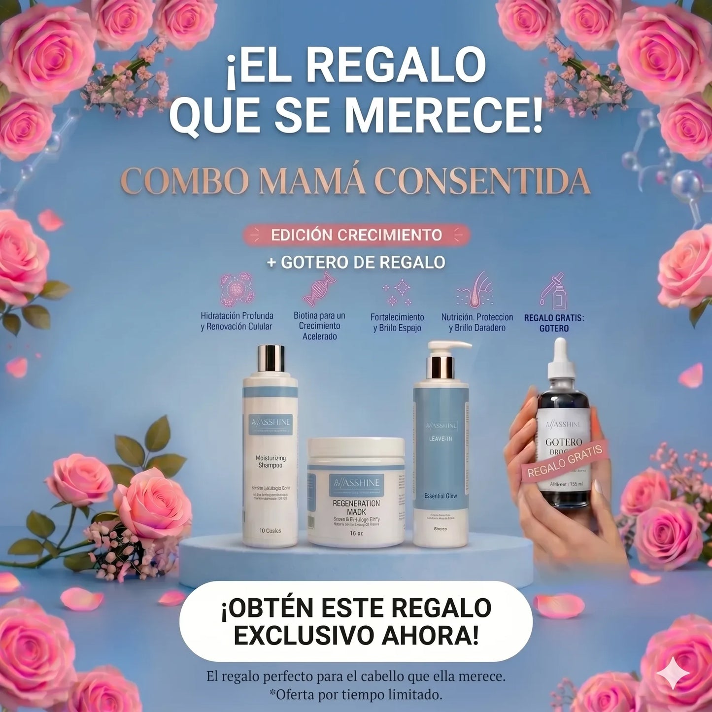 "Combo Mamá Consentida: Edición Crecimiento"